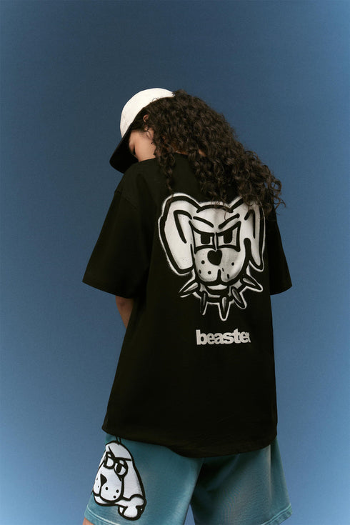 Little Dog Cotton Short Sleeve T-Shirt